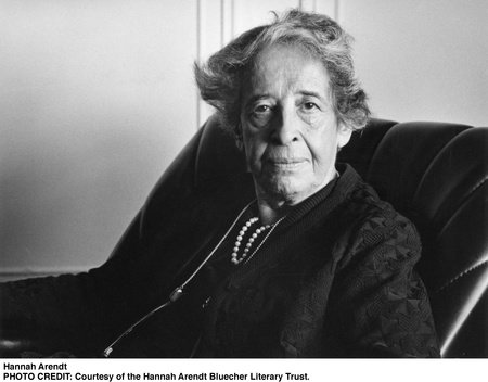 Photo of Hannah Arendt