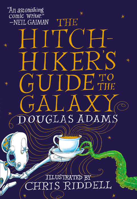 Image of the cover of The Hitchhiker's Guide to the Galaxy