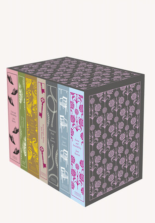 Jane Austen: The Complete Works 7-Book Boxed Set by Jane Austen; Covers illustrated by Coralie Bickford-Smith