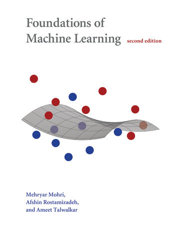 Foundations of Machine Learning, second edition by Mehryar Mohri, Afshin Rostamizadeh and Ameet Talwalkar