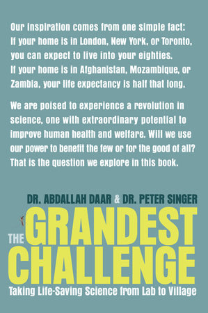 The Grandest Challenge by Abdallah Daar and Peter A. Singer