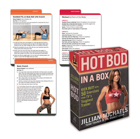 Jillian Michaels Hot Bod in a Box by Jillian Michaels