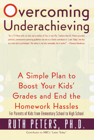 Overcoming Underachieving by Ruth Peters