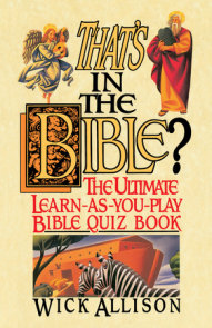 That's in the Bible?