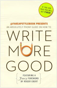 Write More Good
