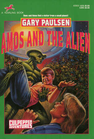 AMOS AND THE ALIEN by Gary Paulsen