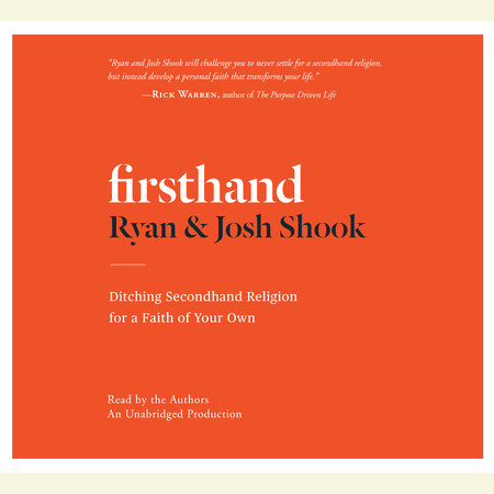 Firsthand by Ryan Shook and Josh Shook