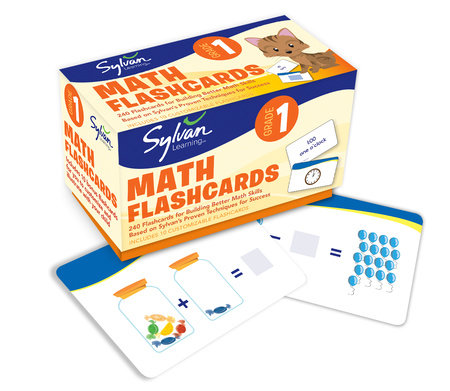 1st Grade Math Flashcards by Sylvan Learning