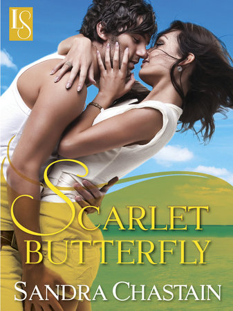 Scarlet Butterfly by Sandra Chastain