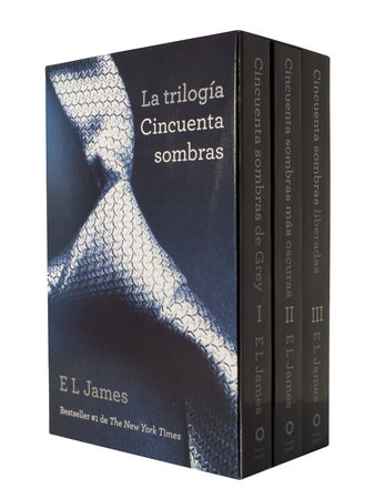 Estuche Trilogía cincuenta sombras 3 title boxed set by E L James