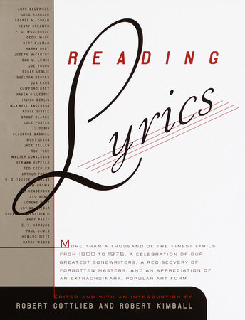 Reading Lyrics by 