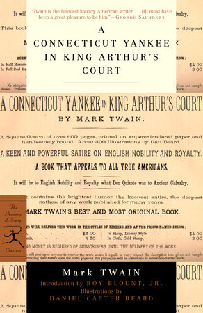 A Connecticut Yankee in King Arthur's Court by Mark Twain