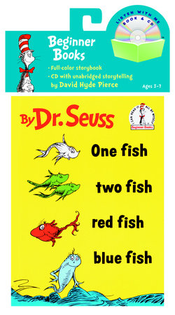 One Fish, Two Fish, Red Fish, Blue Fish Book & CD by Dr. Seuss