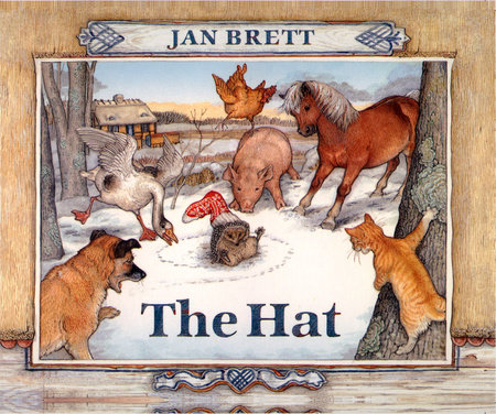 The Hat (Oversized Lap Board Book) by Jan Brett