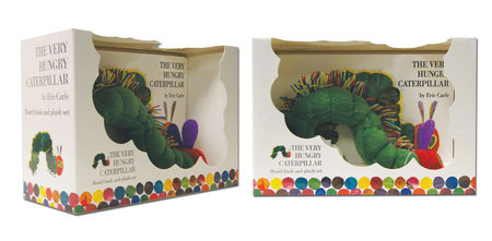 The Very Hungry Caterpillar Board Book and Plush by Eric Carle