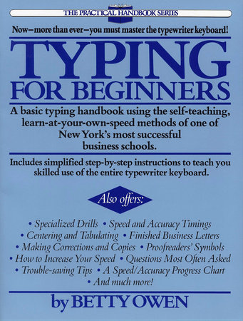 Typing for Beginners by Betty Owen