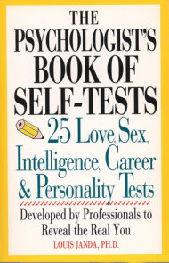 The Psychologist's Book of Self-Tests