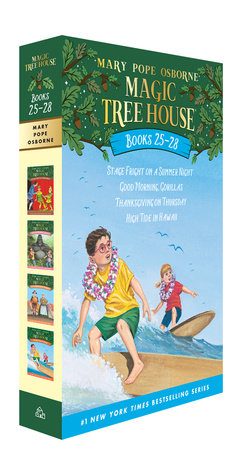 Magic Tree House Books 25-28 Boxed Set by Mary Pope Osborne