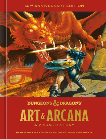 Dungeons & Dragons Art & Arcana: A Visual History: Witwer, Michael, Newman,  Kyle, Peterson, Jon, Witwer, Sam, Official Dungeons & Dragons Licensed,  Manganiello, Joe: 9780399580949: : Books