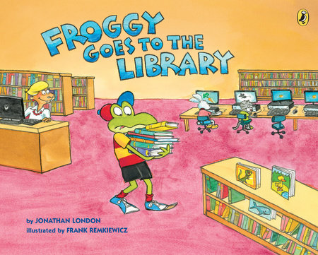 Froggy Goes to the Library by Jonathan London