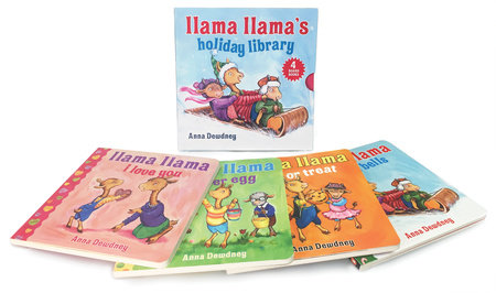 Llama Llama's Holiday Library by Anna Dewdney