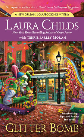 Glitter Bomb by Laura Childs and Terrie Farley Moran
