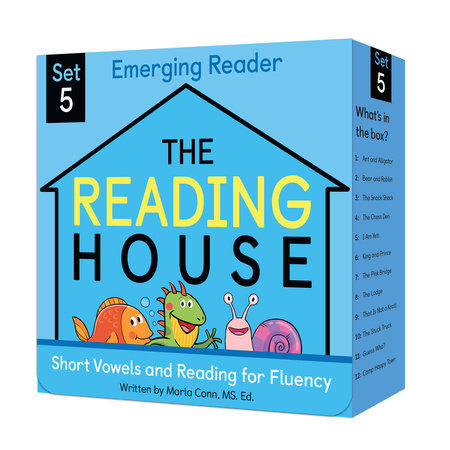 The Reading House Set 5: Short Vowels and Reading for Fluency by The Reading House