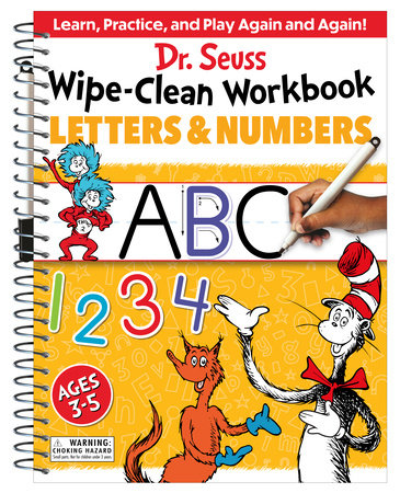 Dr. Seuss Wipe-Clean Workbook: Letters and Numbers by Dr. Seuss