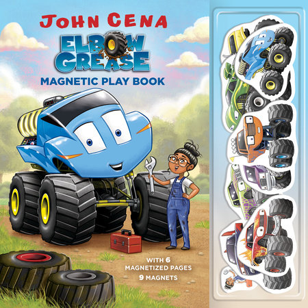 Elbow Grease Magnetic Play Book by John Cena