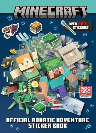Minecraft Official Aquatic Adventure Sticker Book (Minecraft) by Stephanie Milton