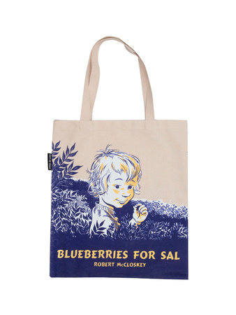 Out of Print Blueberries for Sal Tote Bag - Thumbnail 2