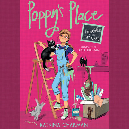 Trouble at the Cat Café by Katrina Charman