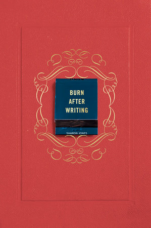Burn After Writing (Snowy Forest) by Sharon Jones