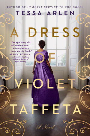 A Dress of Violet Taffeta by Tessa Arlen