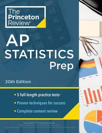 Princeton Review AP Statistics Prep, 20th Edition by The Princeton Review