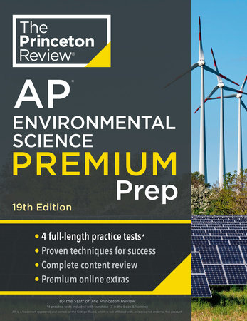 Princeton Review AP Environmental Science Premium Prep, 19th Edition by The Princeton Review