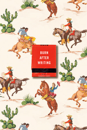 Burn After Writing (Snowy Forest) by Sharon Jones