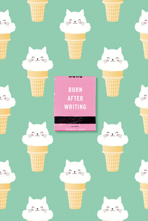 Burn After Writing (Snowy Forest) by Sharon Jones