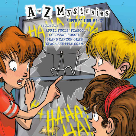 A to Z Mysteries Super Editions #9-12 by Ron Roy