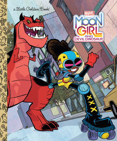 Moon Girl and Devil Dinosaur Little Golden Book (Marvel) by Frank Berrios