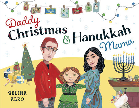 Daddy Christmas and Hanukkah Mama Book Cover Picture