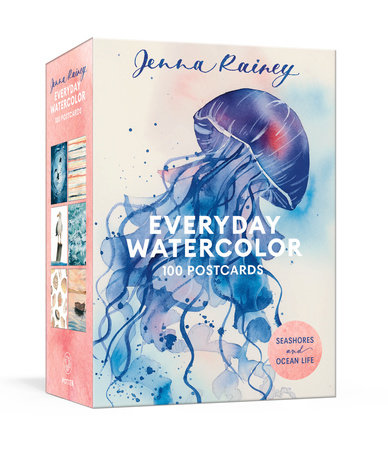 Everyday Watercolor 100 Postcards by Jenna Rainey