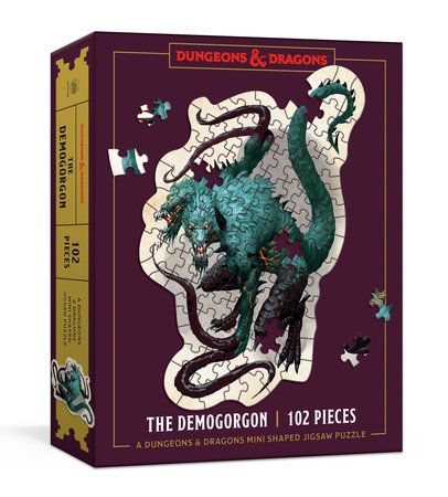 Dungeons & Dragons Mini Shaped Jigsaw Puzzle: The Demogorgon Edition by Official Dungeons & Dragons Licensed