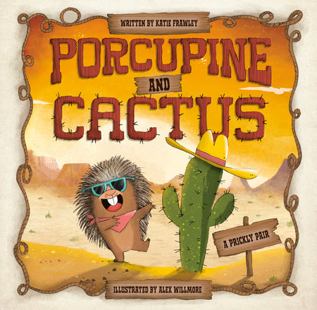 Porcupine and Cactus by Katie Frawley