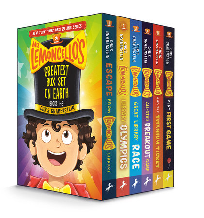 Mr. Lemoncello's Greatest Box Set on Earth: Books 1-6 by Chris Grabenstein