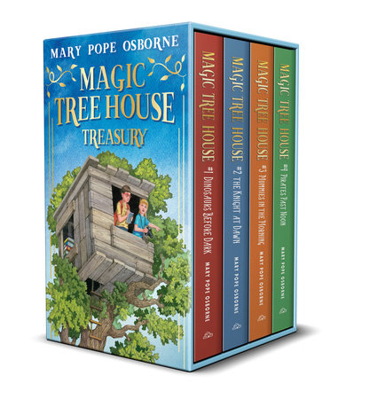 Magic Tree House 1-4 Treasury Boxed Set by Mary Pope Osborne