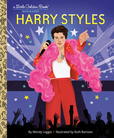 Harry Styles: A Little Golden Book Biography by Wendy Loggia