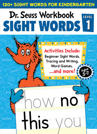 Dr. Seuss Sight Words Level 1 Workbook by Dr. Seuss