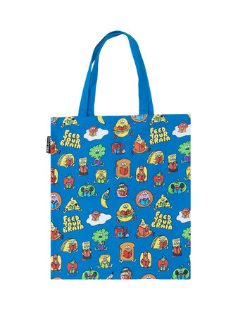 Feed Your Brain Tote Bag by Out of Print