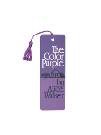 The Color Purple Bookmark Book Cover Picture